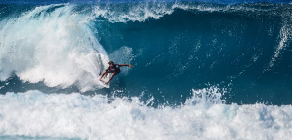 Surfing in Hawaii